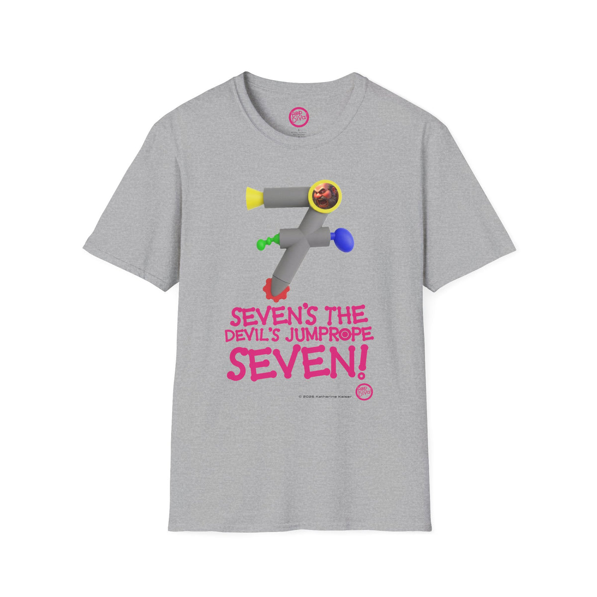 "Seven's The Devil's Jumprope Seven!" T-Shirt