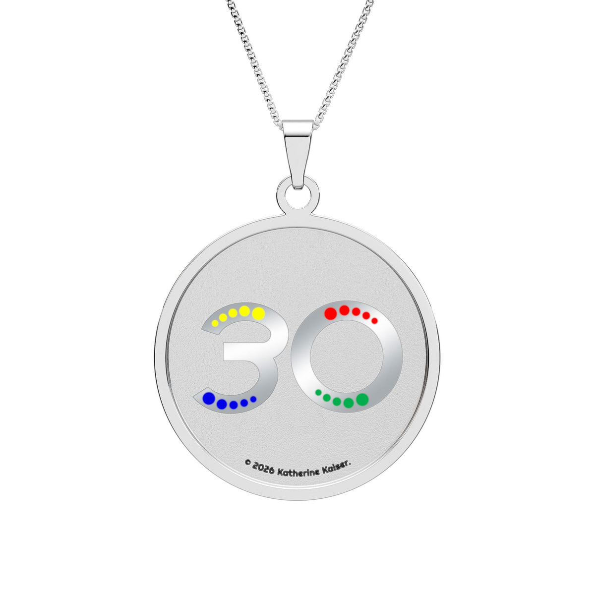 30 Years Of Bop It Commemorative Pendant