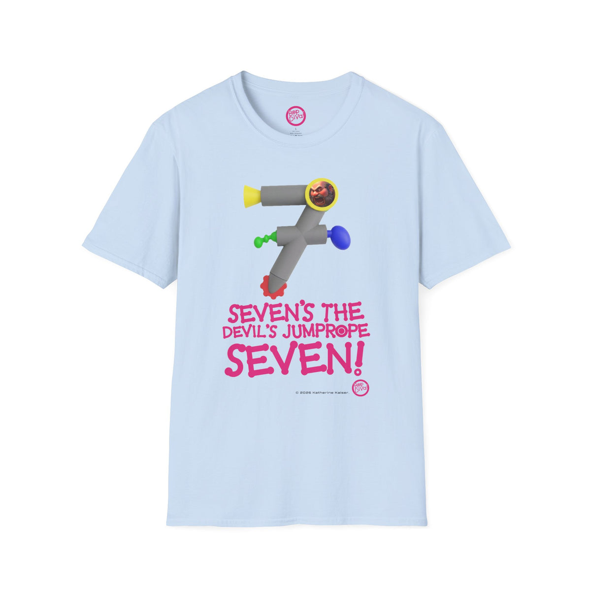 "Seven's The Devil's Jumprope Seven!" T-Shirt