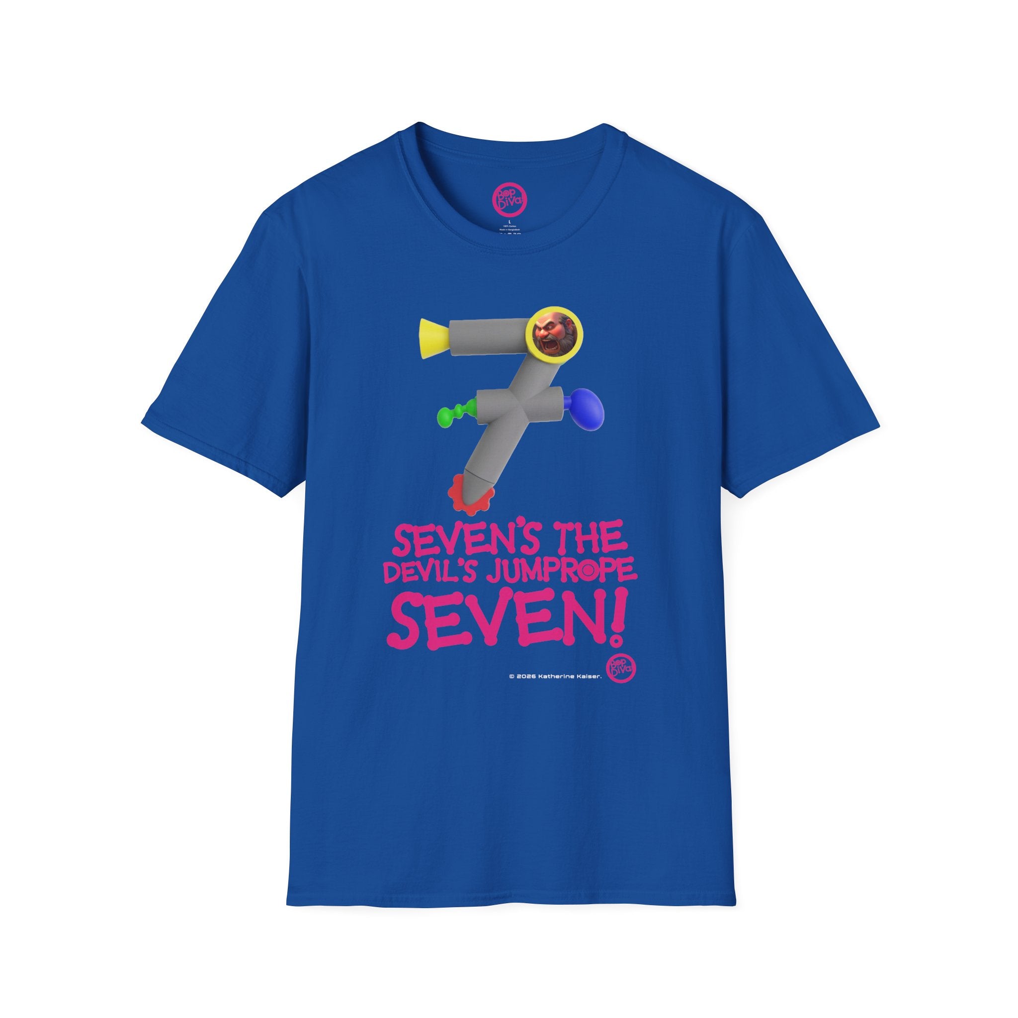 "Seven's The Devil's Jumprope Seven!" T-Shirt