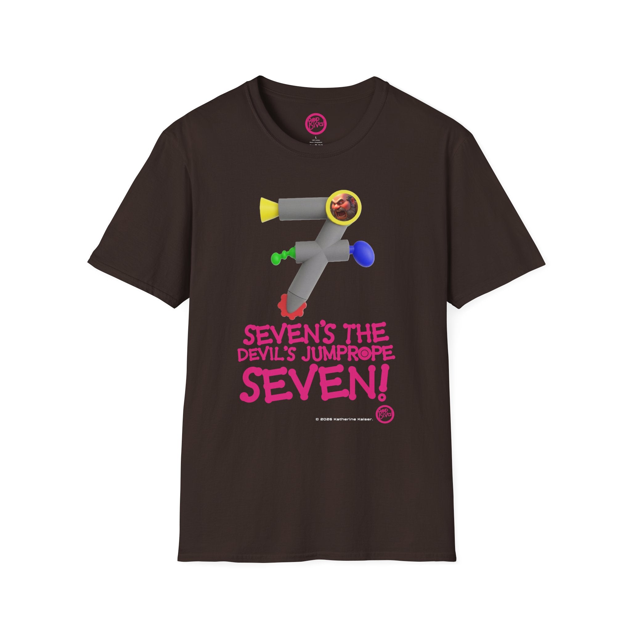 "Seven's The Devil's Jumprope Seven!" T-Shirt