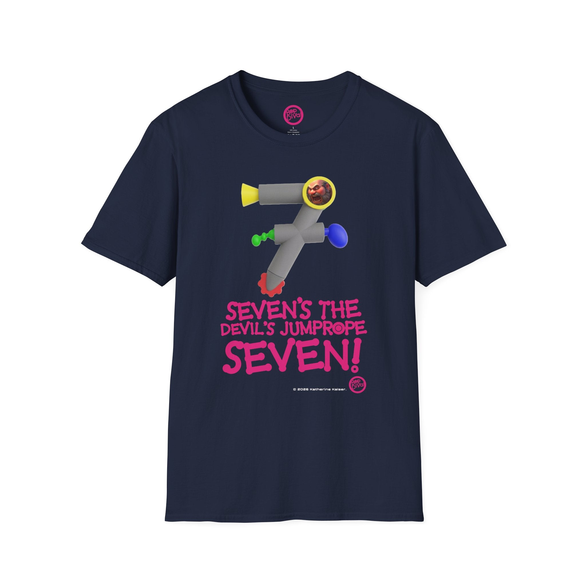 "Seven's The Devil's Jumprope Seven!" T-Shirt